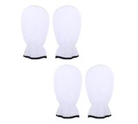 CALLARON Paraffine Exfoliants Chauffe-mains Spa, 2 paires, en polyester et flannelette, lavables, pour améliorer l’absorption et hydratant des mains