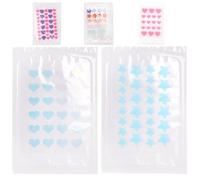 CALLARON Patchs Hydrocolloïdes pour Acné et Acrochordons, 5 Feuilles, Formes Variées, Protection Invisible Peau Bain Plusieurs styles