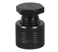 CALLARON Patin de Cric à Vis Réglable en Acier Robuste, Mini Vérin de Nivellement Tête Plate, Coussinet Stabilisateur pour Pont Élévateur Industriel et Manutention, Usage Atelier et