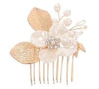CALLARON Peigne à cheveux blonde hairpin barette hair pins hair toppers hair charms clip de peigne à cheveux clips de peigne à cheveux casque fille épingle à cheveux femme Alliage de zinc