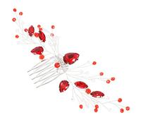 CALLARON Peigne à Cheveux Orné De Strass Pince à Cheveux Latérale Pour Femmes Accessoire De Coiffure Décoratif Pour Fille