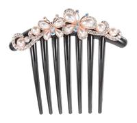 CALLARON Peigne à Cheveux Strass Avec Perles Pince à Cheveux Pour Mariée Accessoire De Coiffure Pour Fille Et Femme