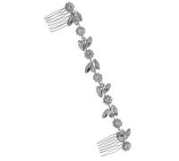 CALLARON peigne invité épingles à cheveux strass spa catholique brillant Buse Accessoire de coiffure Décoration de cheveux pince à cheveux strass pince à cheveux de mariage cuivre Silver