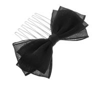 CALLARON Peigne Torsadé Pour Cheveux Fines Barrette Latérale Décorative Accessoire Élégant Pour Fille Peigne à Nœud Pour Coiffure Simple
