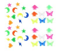 CALLARON Perles Décoratives pour Rayons de Roue de Vélo 122 Pièces en Plastique Multicolore, Accessoires de Décoration pour Roues, Compatibles Vélo Garçon et Filles, Clips Faciles