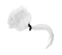 CALLARON Perruque Blanche de Juge pour Cosplay Avocat Costume Scène Perruque Déguisement Événement