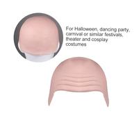 CALLARON Perruque Chauve Halloween Accessoire Cosplay Humoristique pour Déguisement Homme Masque Confortable pour Fête Carnaval
