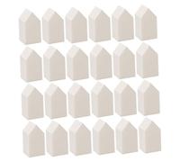 CALLARON Petites Houppettes de Maquillage Jetables 100 Pcs Petit Format en Latex Synthétique Beige pour Fond de Teint Visage Application Précise et Usage Professionnel
