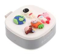 CALLARON pilulier portatif boîtes à pilules mignon quotidien joli pilulier distributeur pour petit pilulier portable cas de pilules mini-organisateur de pilules petits piluliers pp blanche
