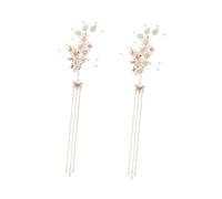 CALLARON Pince à Cheveux à Pompon De Style Chinois Épingle à Cheveux Antique Pour Fille Coiffure Hanfu Classique