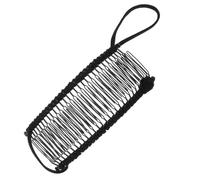 CALLARON Pince à Cheveux Latérale Banane Noire 30 Dents Maintien Confortable Coiffure Femme Usage Quotidien