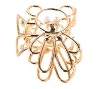 CALLARON Pince à Cheveux Ours Clip Créatif Rose Accessoire Élégant Et Décoratif Pour Coiffure Quotidienne Et Occasions Spéciales