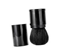 CALLARON Pinceau De Maquillage Poudre Maquillage Blush Bouffée Ronde Maquillage Essence Mélange Houppette Maquillage Noir Lâche Se Maquiller Maquillage Rétractable Black