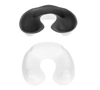 CALLARON Plateau pour Cou Permanent Double Face Noir et Blanc en Plastique, Bac de Lavage Professionnel pour Coloration et Soins Capillaires en Salon de Coiffure, Outil Multifonction