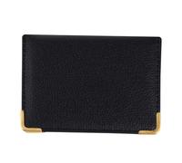CALLARON Pochette de Crédit pour Cartes et Photos, en PU Léger | Accès Rapide, Structure à Fentes Multi-grilles, Surface Classique, Finitions Soignées, pour Campus et Bureau