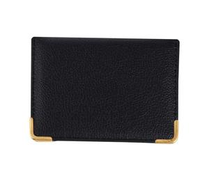 CALLARON Pochette de Crédit pour Cartes et Photos, en PU Léger | Accès Rapide, Structure à Fentes Multi-grilles, Surface Classique, Finitions Soignées, pour Campus et Bureau