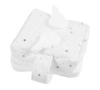 CALLARON Pochette Plusieurs Compartiments Serviettes Hygiéniques pour Rangement en Tissu Blanc Forme Aile, Compacte et Facile à Transporter, Imperméable pour Usage Extérieur et Scolaire