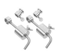 CALLARON Poids pour Gril à Rôtir 2pcs en Acier Inoxydable 286g, Outil D'équilibrage pour Rôtisserie Ajustement Flexible, pour Pique-niques en Plein Air