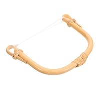 CALLARON Poignée de Théière en Bambou Teck Teintée, Remplacement pour Bouilloire 11-13 Cm, Accessoire Anti-brûlure Pratique, Résistance à L’usure, Compatible Usage Quotidien, Pièces