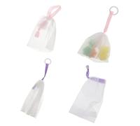 CALLARON Portable Foaming Face Wash Bag Facial Bubble Pouch For Exfoliating And Bath Soap Storage