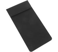 CALLARON Porte-addition en Pvc Noir Texturé 10x20 Cm, Classeur de Menu Compact pour Restaurant, Hôtel et Café, Carnet de Chèques et Porte-chèque Restaurant, Organiseur de Commandes