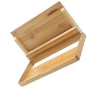 CALLARON Porte-Cartes de Visite Portable à Faible Empreinte Carbone, Boîte de Rangement en Bois Design Fin, Support pour Bureau et Usage