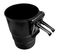 CALLARON Porte-gobelet pour Voiture Noir, Support de Bouteille Multifonction à Clipser sur Grille D'aération, Porte-Tasse Portable Compatible Sièges Arrière et Portières, Accessoire