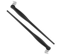 CALLARON Porte-plumage Facile à Maîtriser en Alliage D'aluminium Argenté de Calligraphie 2pcs pour Créer des Lignes Fines en Art Calligraphique