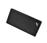CALLARON Portefeuille Cuir PU pour Hommes Trifold Élégant Et Pratique avec Poches pour Cartes Et Monnaie Noir