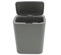CALLARON Poubelle Intelligente Automatique Capteur de Mouvement, Grosse Capacité 15l, Plastique Solide, Couvercle Hermétique Cuisine et Salle de Bain