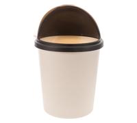 CALLARON Poubelle pour Camping avec Couvercle à Bascule Grande Capacité Étanche aux Odeurs Design Ours Mignon pour Cuisine Salle de Bain Chambre et Salon
