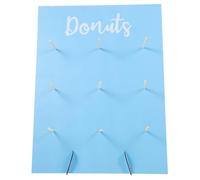 CALLARON Présentoir à Beignets pour Exposer et Organiser Vos Donuts en Bois Élégant Support Décoratif Pratique pour Anniversaire et Baby Shower sur Surface Plane