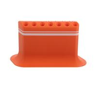 CALLARON Présentoir à Flèches Autoportant en Plastique Orange 14 Emplacements pour Rangement Vertical, Support de Présentation pour Boutique de Tir à l'arc