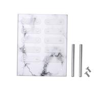 CALLARON Présentoir D’échantillons D’ongles Marbre Petit Format Support Manucure Tableau Couleurs Vernis à Ongles Outil Nail Art Salon Chambre