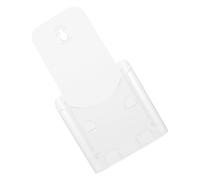 CALLARON Présentoir de Bureau en Acrylique Transparent A4, Porte-brochures Simple Pliant, Support Carte Postale Petit Format, Rangement Documents et Flyers, pour Organisation Bureau,