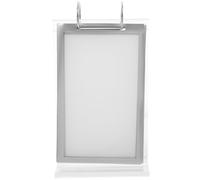 CALLARON Présentoir de Menu Transparent, Porte-panneau Acrylique, Support D'écran de Bureau, Affichage à Pages Rabattables, Installation Facile, pour Bureau et Maison