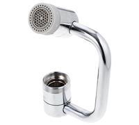 CALLARON Rallonge Mode Robotisé Robinet et Bras Cuivre Pivotante de Rotatif Double Installation Simple, pour Lavabo Évier Cuisine