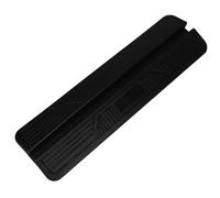 CALLARON Rampe de Seuil de Porte en PP Noir pour Barrière de Sécurité Escalier Bébé Bande de Transition de Hauteur, Fixation Sécurisée et Design Polyvalent pour Usage Intérieur