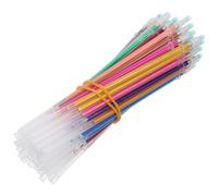 CALLARON Recharges de Stylos Gel Pailletés Multicolores 60 Couleurs Pastel et Néon, Pointe Fine, Encre Lisse pour Dessin, Scrapbooking et Prise de Notes Créative, Recharge pour Stylos