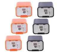 CALLARON Relais Clignotant à LED 12v pour Moto, Réglable Commande de Vitesse, 2 Fiches, Plastique, Pack de 6 Pièces, Installation Facile pour Pièces de Rechange Moto