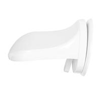 CALLARON Repose-pied De Bain Antidérapant Blanc, Coussin Ergonomique Pour Lavage Des Pieds, Accessoire Polyvalent Sans Pliure, Salle De Bain Pour Confort Et Sécurité Quotidienne, Usage Ménager,