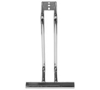 CALLARON Repose-pieds de Fauteuil de Coiffeur en Métal Électroplaqué Argenté, Confortable et Robuste, Compatible Chaise de Salon et Spa, Accessoire Professionnel pour Salon de Coiffure