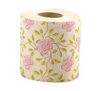 CALLARON Rouleau Toilette Imprimé en 1 Pièce Papier Hygiénique Doux Motif Floral Décoration de Salle de Bain Utilisation Quotidienne pour Usager