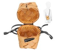 CALLARON Sac à Bandoulière Tissé pour Garçon Fille Sac à Bandoulière pour Tout-Petits avec Bouton Corne