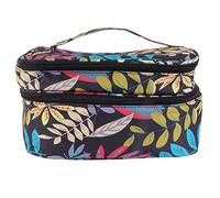 CALLARON Sac de rangement cosmétiques voyage support de vernis à ongles étui de transport pour vernis à ongles étui à ongles organisateurs et stockage de vernis à ongles Tissu Oxford Vert