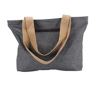 CALLARON Sac Étanche Oxford Capacité Importante pour Cosmétiques Et Courses Sac Fourre-Tout De Rangement Pratique pour Voyage Et Usage Quotidien Gris