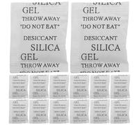 CALLARON Sachets de Gel de Silice 2 G, Lot de 100, Absorbeurs D’humidité Réutilisables pour Armoire, Conservation des Aliments et Électronique, Contrôle de L’humidité, Stockage Sécurisé