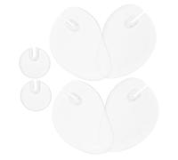 CALLARON Semelles Intérieures Antidérapantes en Gel Transparent Lot de 3 Coussins Confortables pour Talons Hauts Absorbant la Pression Sandales et Tongs Confort des Pieds