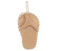 CALLARON serviette de bain gommage corps exfoliant gommage du corps de pantoufles laveur de corps de gommage exfoliant pour le corps fil de soie