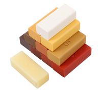 CALLARON Set de Cire de Réparation pour Parquet et Meubles Blocs de Paraffine Colorés pour Rayures Kit Facile à Utiliser pour Sol et Mobilier